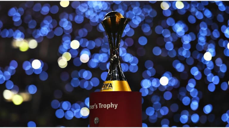 FIFA Club World Cup trophy.