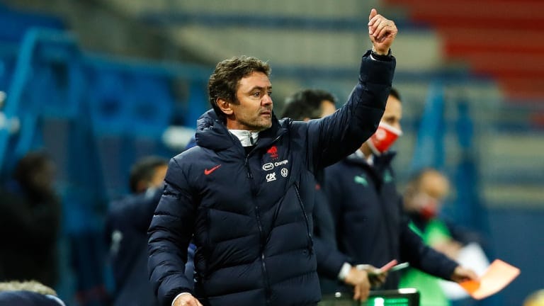 France coach Sylvain Ripoll.