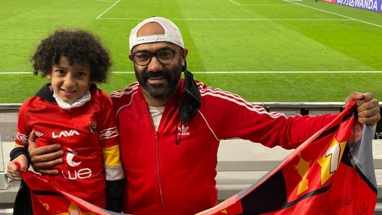 FIFA Fan Movement member Mohamed Abouzeid
