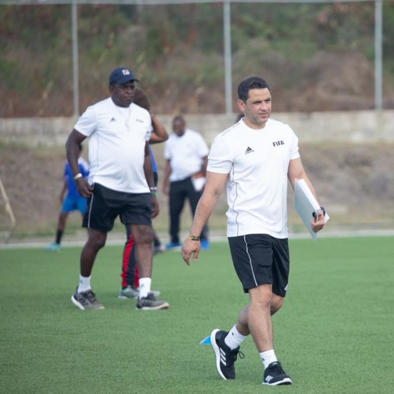 Football on US Virgin Islands: Gilberto Damiano