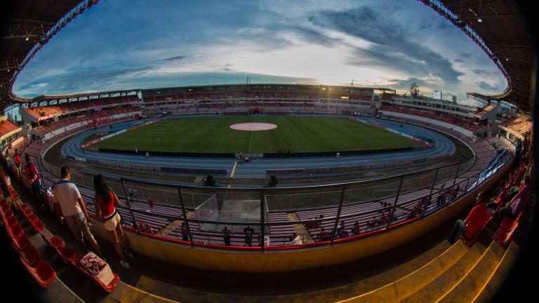 Image of the Rommel Stadium in Panama City