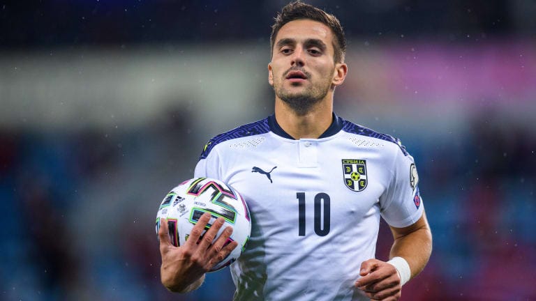 Dusan Tadic of Serbia