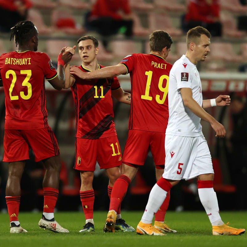 Belgium v Belarus - FIFA World Cup 2022 Qatar Qualifier