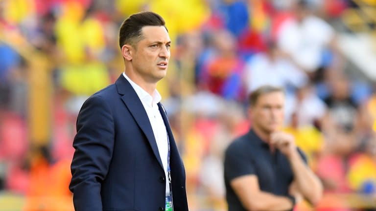 Matei Mirel Radoi, head coach of Romania