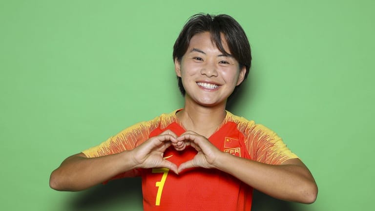 Wang Shuang during her France 2019 photo session