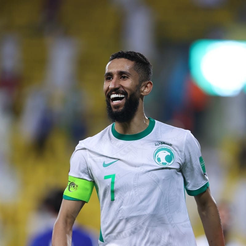 Salman Alfaraj of Saudi Arabia smiles