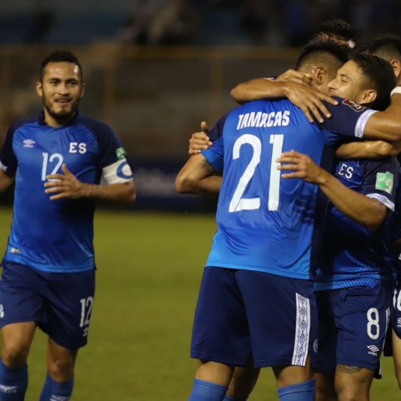Image of the match between El Salvador and St. Kitts and Nevis as part of Concacaf Qualifier for Qatar 2022 (Photo: @LaSelecta_SLV)