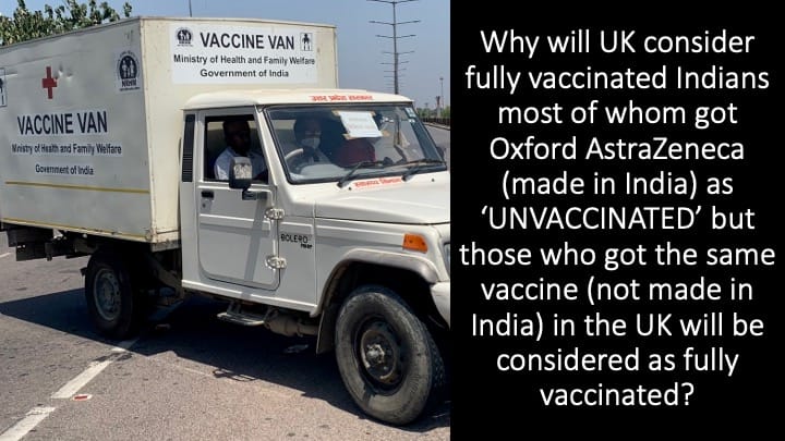 unvaccinated Indians