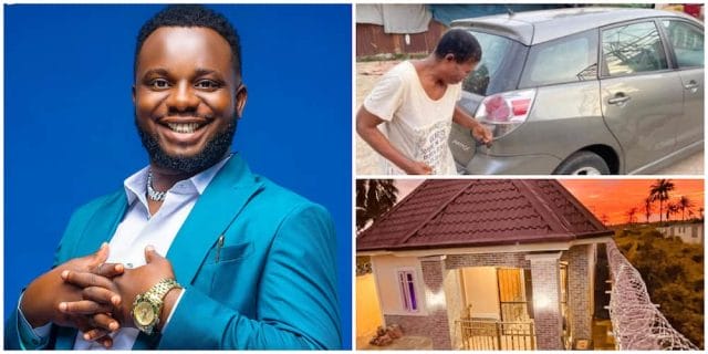 Nigerian celebrities who made their parents with car and house gifts, comedians top list Nigerian celebrities who made their parents with car and house gifts, comedians top list