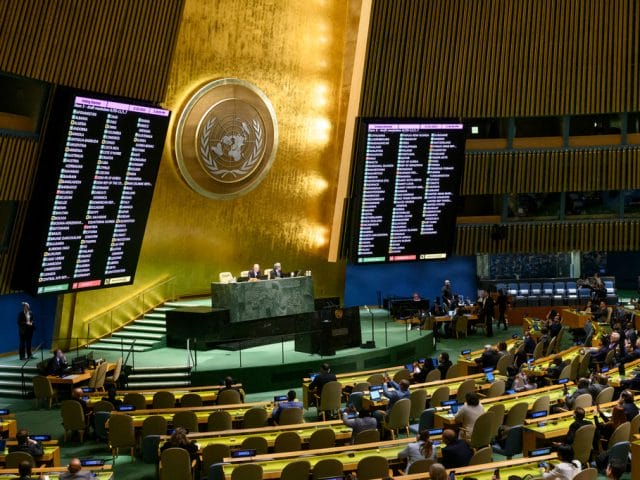 General Assembly Adopts Resolution on Just and Lasting Peace in Ukraine