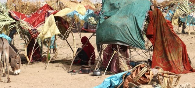 Thousands of refugees are crossing the border into Chad fleeing violence in Sudan. Thousands of refugees are crossing the border into Chad fleeing violence in Sudan.