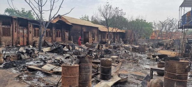 On April 27, 2023, the Al-Imam Al-Kadhim School in Al-Geneina City, West Darfur State, which had been serving as an Internally Displaced Persons (IDP) shelter, was burned to the ground amidst the ongoing crisis in Sudan. On April 27, 2023, the Al-Imam Al-Kadhim School in Al-Geneina City, West Darfur State, which had been serving as an Internally Displaced Persons (IDP) shelter, was burned to the ground amidst the ongoing crisis in Sudan.