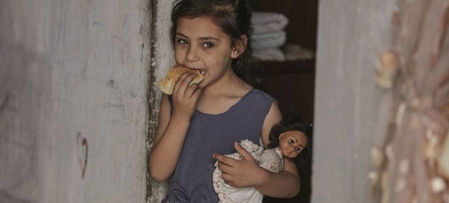The World Food Programme (WFP) provides poor and food insecure families in Gaza with electronic food vouchers which give them access to local products. The World Food Programme (WFP) provides poor and food insecure families in Gaza with electronic food vouchers which give them access to local products.