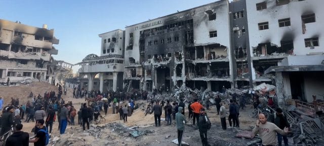 Footage shows the destruction of Al-Shifa hospital in Gaza, following the end of the latest Israeli siege. The World Health Organization (WHO) reiterated that hospitals must be respected and protected; not be used as battlefields.