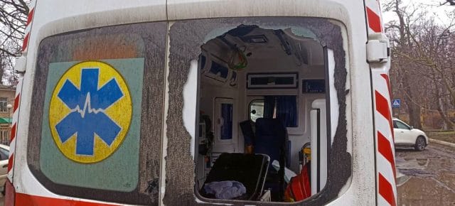 Ukraine's health system has been devastated by the war.