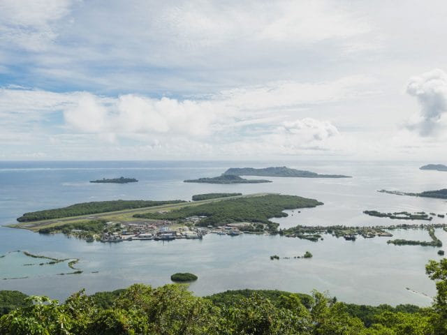 Micronesians live across many small islands in the North Pacific Ocean. 