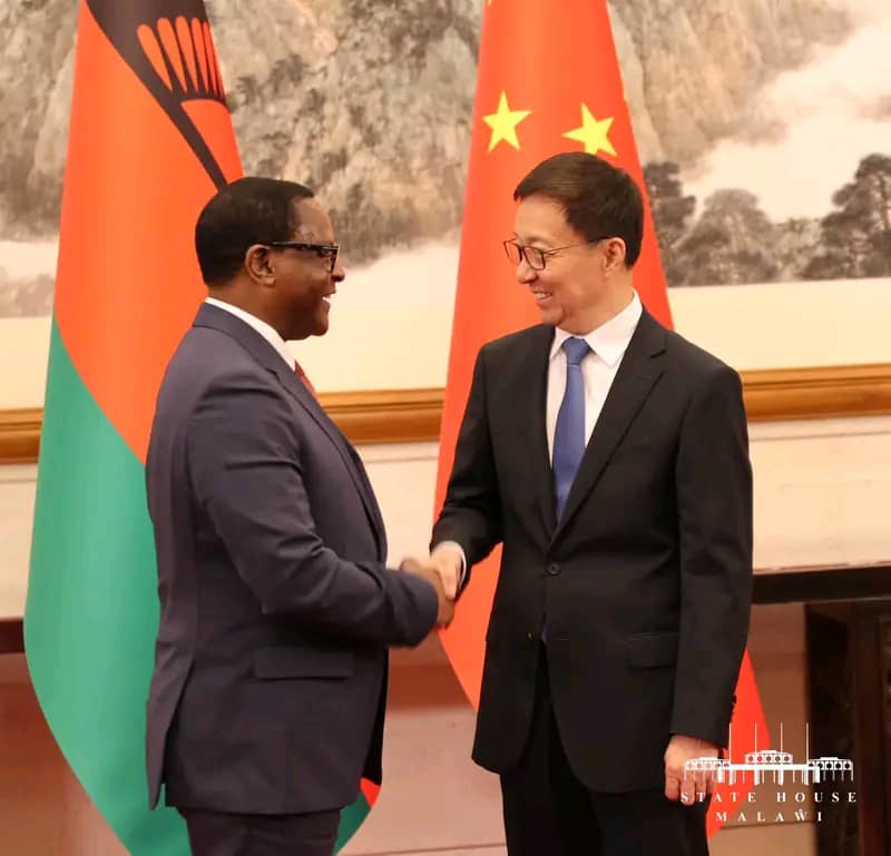 President Chakwera in China