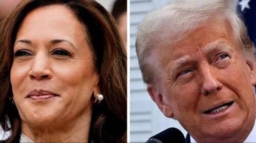 Harris and Trump