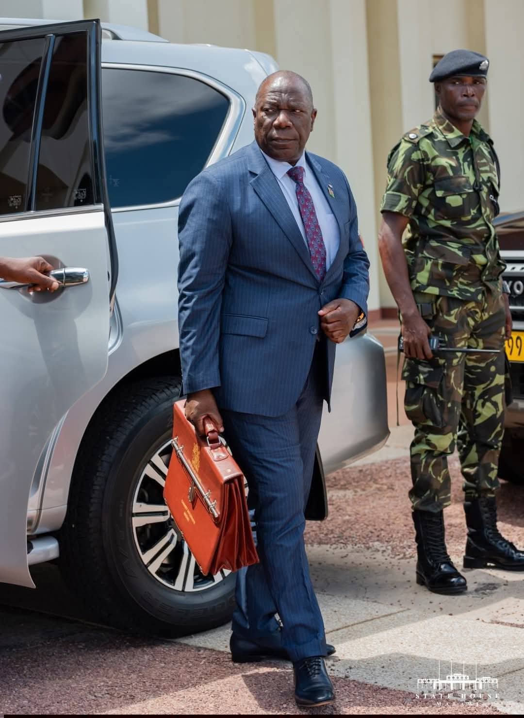 Malawi’s Second Vice President Enock Kanzingeni Chihana
