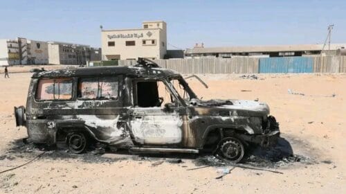 war torn Libya