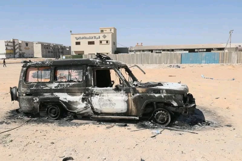 war torn Libya